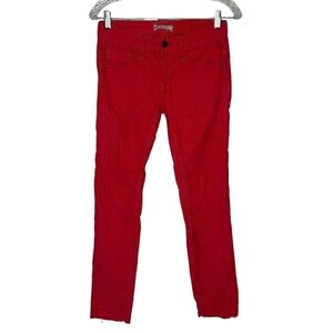 Free People Pink Cordurpy Skinny Jeans